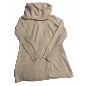 French Connection Womens Long Sleeve Turtleneck Sweater Sz Medium Acrylic Blend
